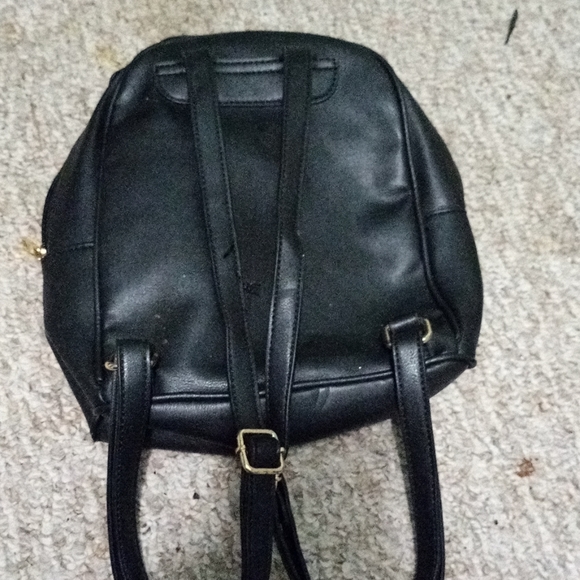 Black Mini backpack - Picture 4 of 4